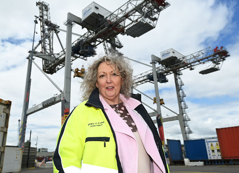 JoAnn Salmon is the safety and quality systems manager at the port. Picture; Eddie O'Hare JoAnn Salmon is the safety and quality systems manager at the port. Picture; Eddie O'Hare