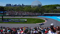 Alex Albon collides with groundhog in Canadian Grand Prix practice Alex Albon collides with groundhog in Canadian Grand Prix practice