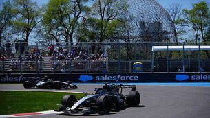 George Russell bids to begin fightback with sprint pole in Canada