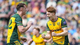 Ciarán Moore celebrates his goal 23/5/2026