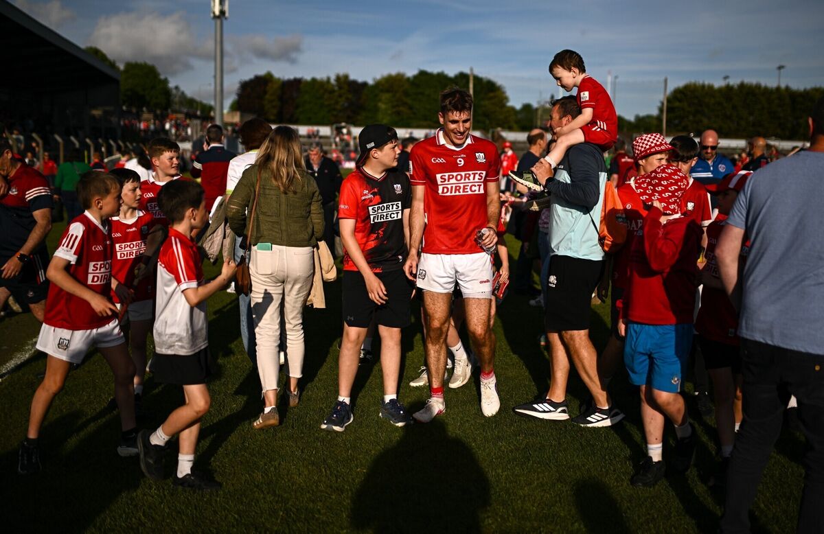 Ian Maguire of Cork with supporters after the win over Meath. Picture: Ben McShane/Sportsfile Ian Maguire of Cork with supporters after the win over Meath. Picture: Ben McShane/Sportsfile