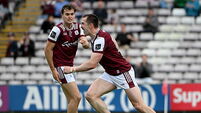 Céin Darcy celebrates scoring his side’s second goal of the game 23/5/2026