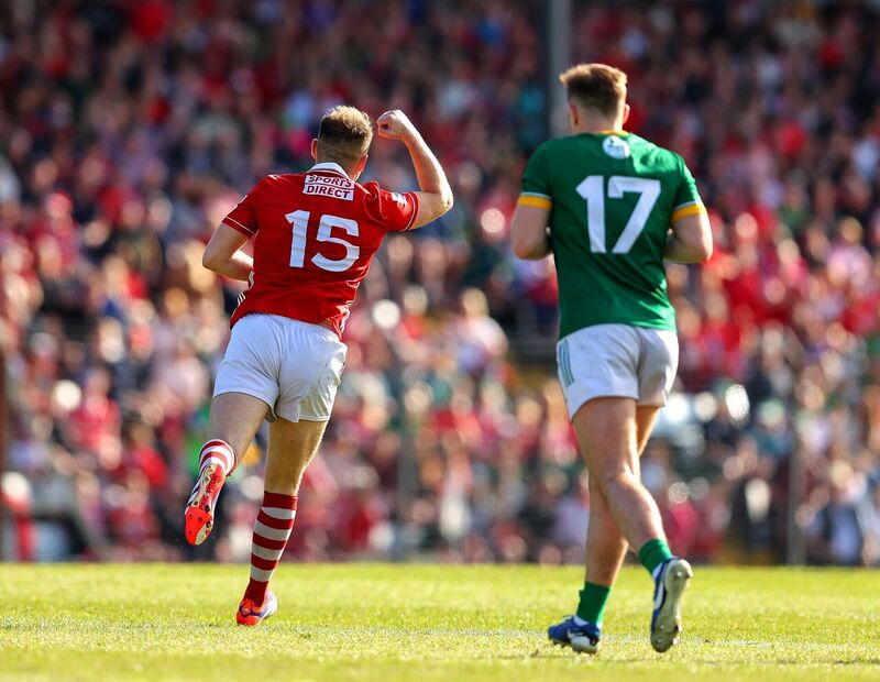 Cork's Steven Sherlock celebrates a score against Meath. Picture: INPHO/Tom O'Hanlon Cork's Steven Sherlock celebrates a score against Meath. Picture: INPHO/Tom O'Hanlon