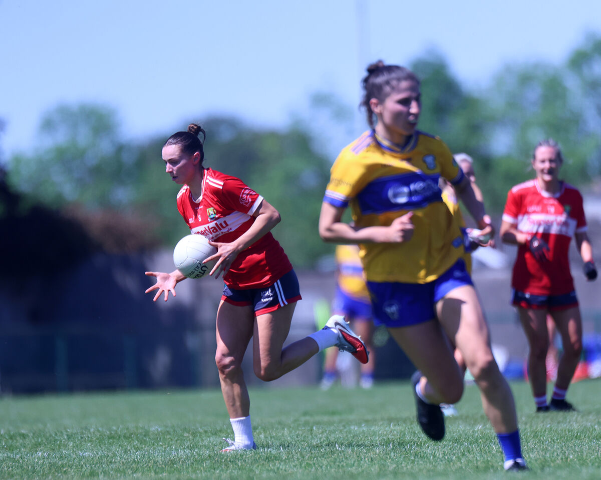 Clare v Cork in the Munster Senior B - Final Clare v Cork in the Munster Senior B - Final