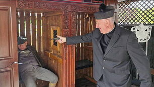 'Penance pints': Confession box unveiled at Meath pub 'Penance pints': Confession box unveiled at Meath pub
