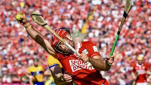 <p>BIG ADDITION: Cork forward William Buckley breaks clear of the tackle against Clare. Picture: Chani Anderson</p> <p>BIG ADDITION: Cork forward William Buckley breaks clear of the tackle against Clare. Picture: Chani Anderson</p>