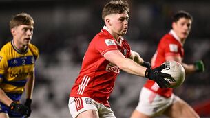 <p>Cathail O'Mahony of Cork in action against Roscommon last year. Picture: Piaras Ó Mídheach/Sportsfile</p>