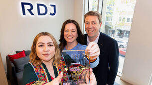 <p>Members of the wider diversity and inclusion team at RDJ, Mahbooba Faiz, legal administrator; Fionnuala Power, people and culture director, and Donal Twomey, partner. Picture: Michael O'Sullivan. </p> <p>Members of the wider diversity and inclusion team at RDJ, Mahbooba Faiz, legal administrator; Fionnuala Power, people and culture director, and Donal Twomey, partner. Picture: Michael O'Sullivan. </p>