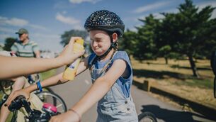 <p>Nicola recommends getting into a daily habit around applying sun protection to children.</p> <p>Nicola recommends getting into a daily habit around applying sun protection to children.</p>