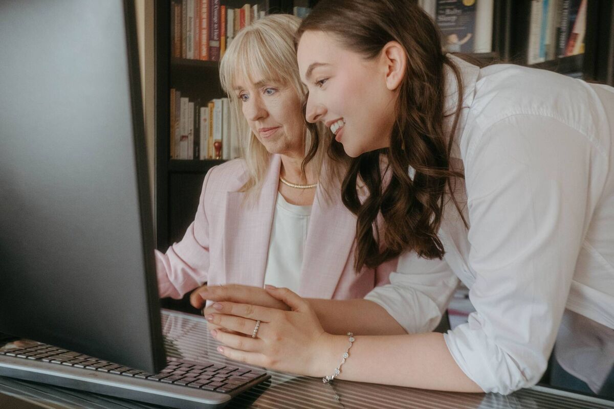 Lucy and Ellen hope the podcast can be a comfort for parents. Pictures: Jacky Galm
Lucy and Ellen hope the podcast can be a comfort for parents. Pictures: Jacky Galm