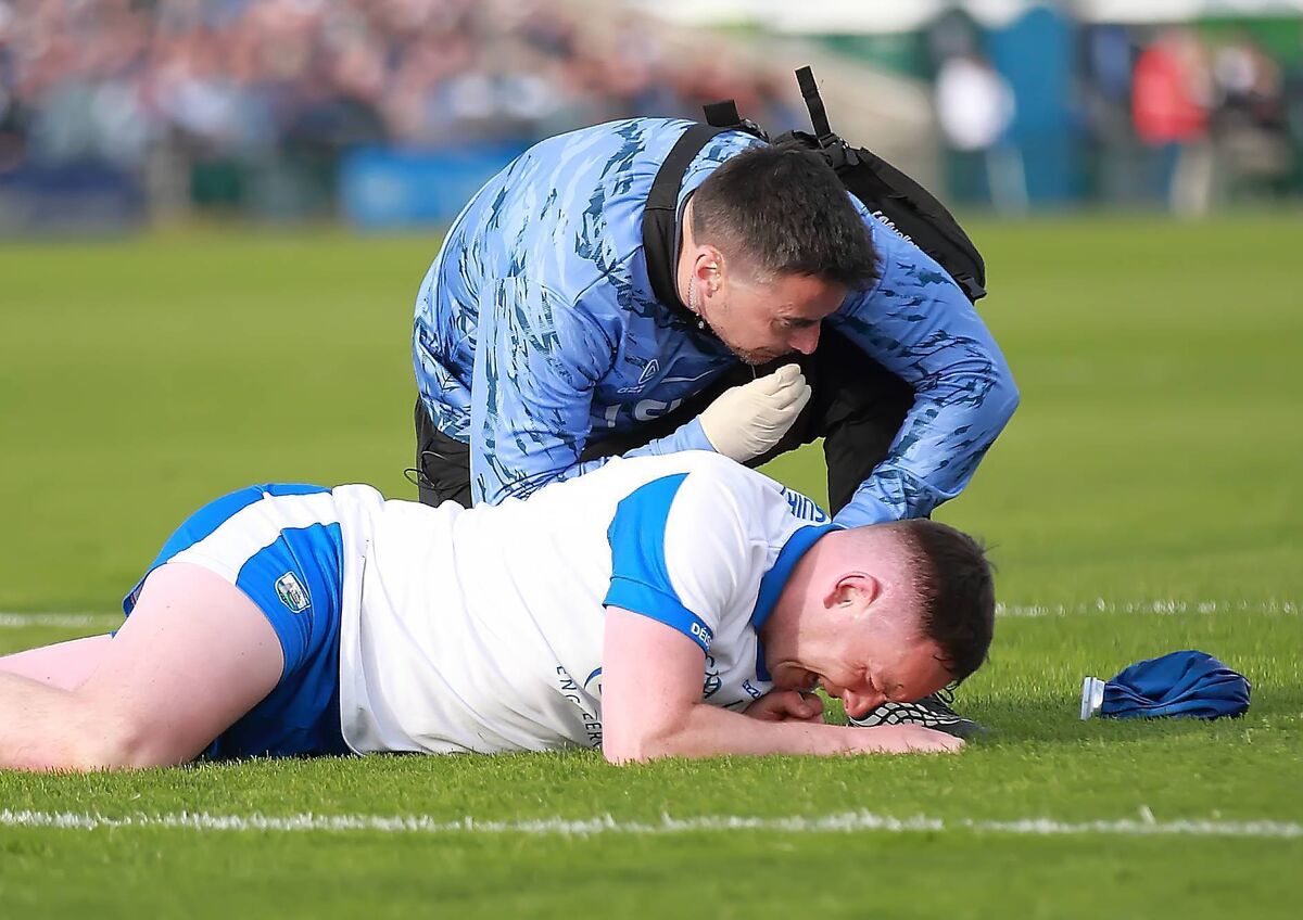 The unfortunate Stephen Bennett, who scored 4-24 for Waterford in less than two and a half games. Picture: Noel Browne