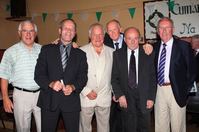 At the Doheny reunion of players from 1956 to '63 were Raymond Lyons, Johnny Carroll, Denis Lyons, Murt Marrinan, Finbarr Hennessy and Pat Smith. At the Doheny reunion of players from 1956 to '63 were Raymond Lyons, Johnny Carroll, Denis Lyons, Murt Marrinan, Finbarr Hennessy and Pat Smith.
