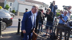 Prosecution opens against Jeffrey Donaldson in sexual offences trial Prosecution opens against Jeffrey Donaldson in sexual offences trial
