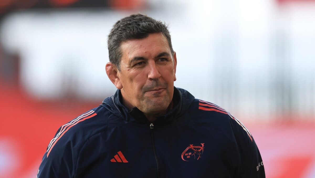 Munster head coach Clayton McMillan. Picture: INPHO/Bryan Keane