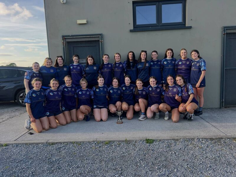 The Barryroe Junior A camogie team who are the league winners The Barryroe Junior A camogie team who are the league winners