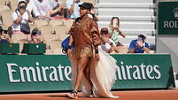 Naomi Osaka makes another fashion statement as she progresses at French Open Naomi Osaka makes another fashion statement as she progresses at French Open