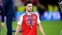 Declan Rice ‘devastated’ by CL final defeat but vows Arsenal will be back Declan Rice ‘devastated’ by CL final defeat but vows Arsenal will be back