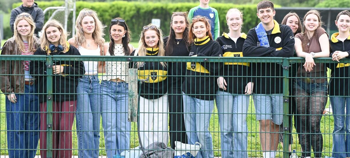 Members of the Glasgow University Shinty Club enjoying last week's RedFM Hurling League Division 1 game between Killeagh and Blackrock. Picture: David Keane Members of the Glasgow University Shinty Club enjoying last week's RedFM Hurling League Division 1 game between Killeagh and Blackrock. Picture: David Keane