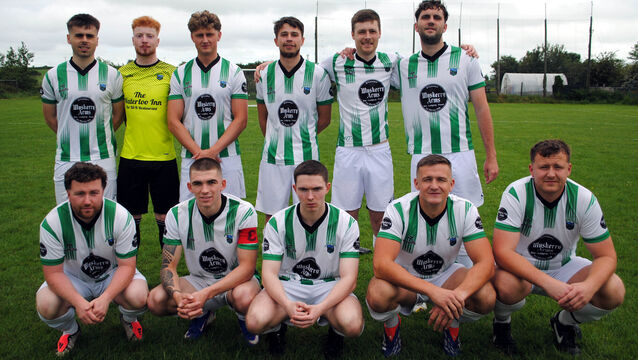 <p>Waterloo beat Mogeely A in the County Cup semi-final at Whitechurch. Picture: Barry Peelo.</p>
