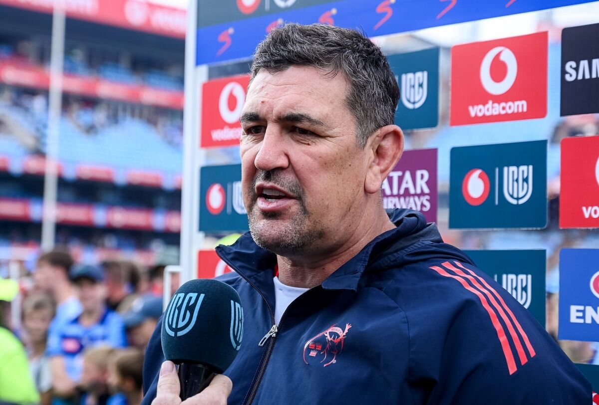 Munster coach Clayton McMillan has endured a disappointing season. Picture: INPHO/Steve Haag Sports/Darren Stewart