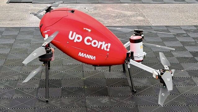 <p>Curious to know what Manna was offering, Kathriona downloaded the app and pretended to live on the Blackrock Road. Picture: Larry Cummins</p>
