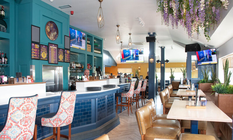 The extensive bar area in Murphys Rock Bar in Ballyvolane. Picture: Howard Crowdy