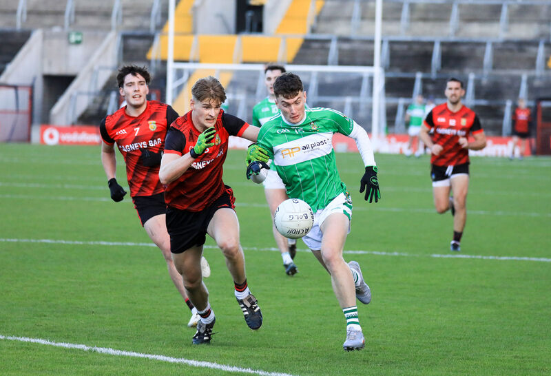  Luke Casey on the move for Aghabullogue last year. Picture: David Creedon