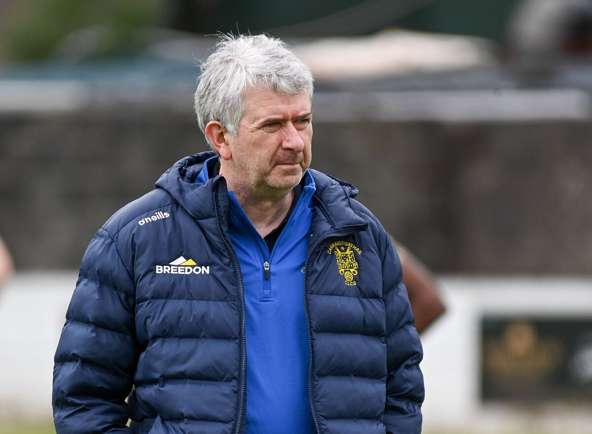  Carrigtwohill manager Denis Walsh. Picture: David Keane