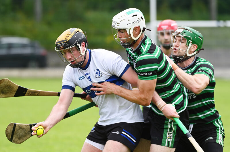 Sarsfields' Daniel Hogan in action against Douglas. Picture: Eddie O'Hare