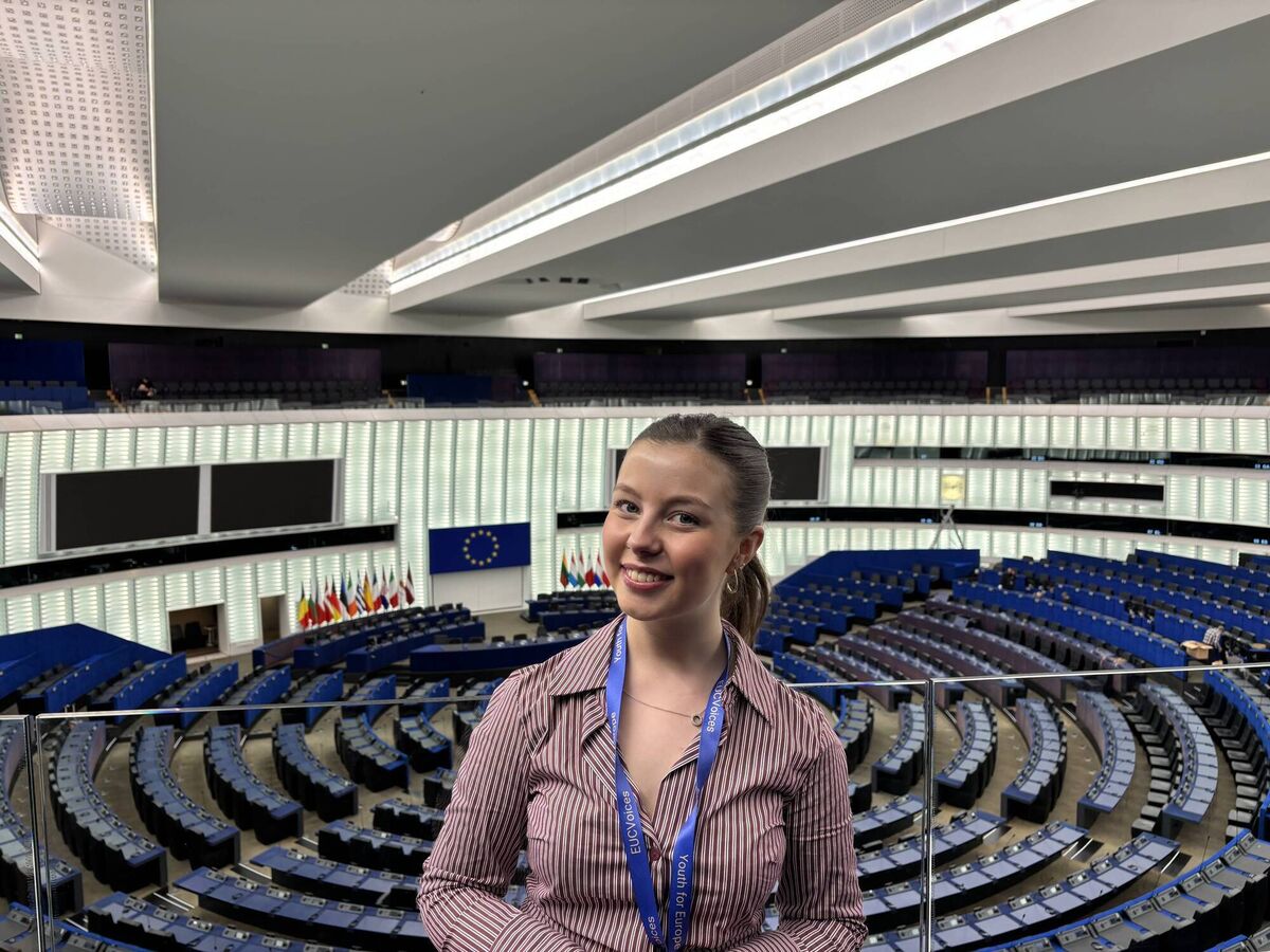 Amy O'Brien at the European Student Assembly 2026