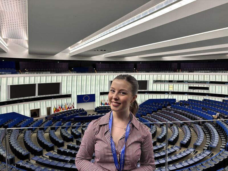 Amy O'Brien at the European Student Assembly 2026