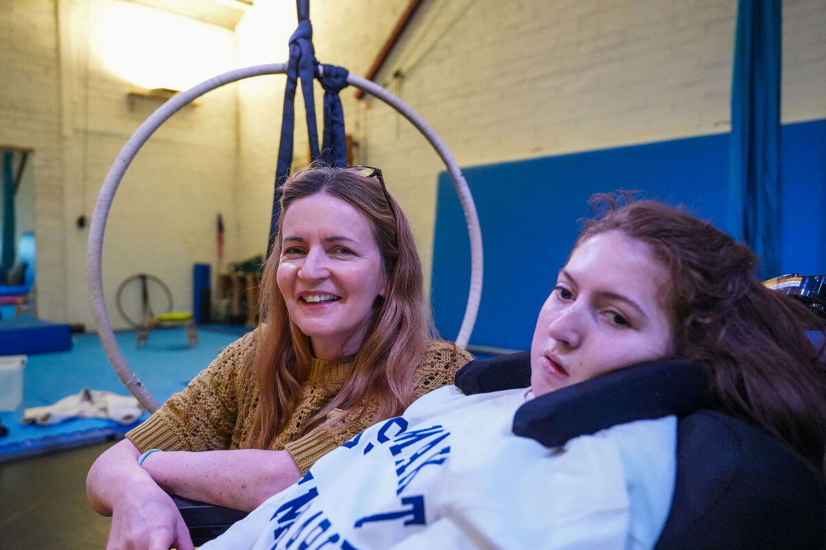 Megan Cronin and her daughter, Gabby, who attended and enjoyed the workshop.