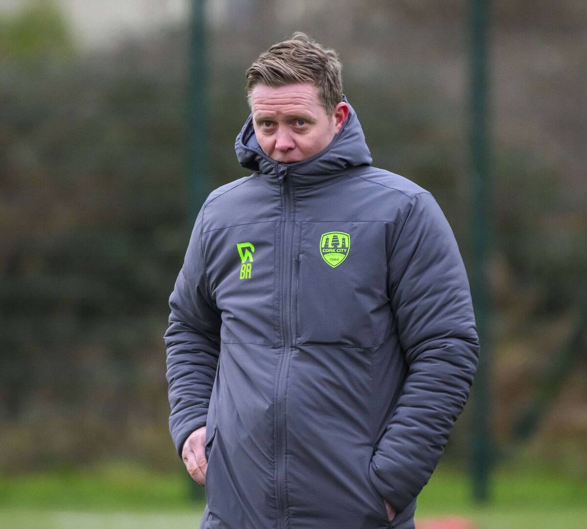 Cork City FC Manager Barry Robson. Picture: Doug Minihane