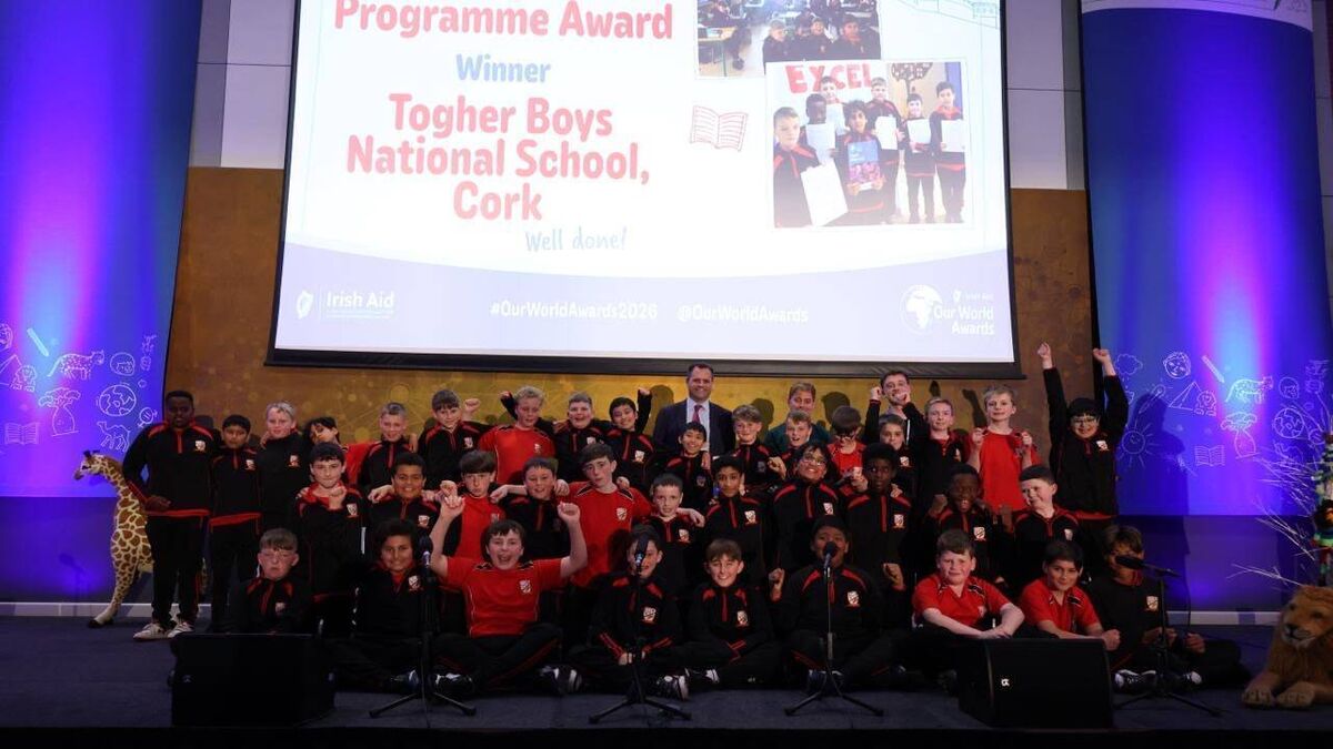 Togher Boys NS wins big at national environmental awards