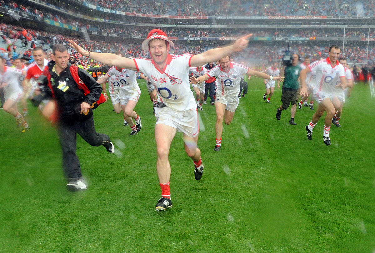Cork's Derek Kavanagh after defeating Down in the All-Ireland SFC final at Croke Park in 2010. Picture: Eddie O'Hare Cork's Derek Kavanagh after defeating Down in the All-Ireland SFC final at Croke Park in 2010. Picture: Eddie O'Hare