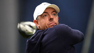 Rory McIlroy recovers from tee-shot woes to post under-par first round in Ohio