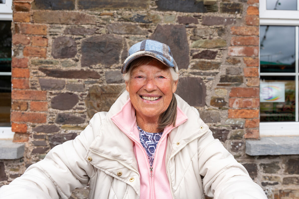 Joan Lecane from Douglas in Cork, spends seven month of the year at her mobile home in Youghal, and is a regular at Farrells. Picture by Noel Sweeney Joan Lecane from Douglas in Cork, spends seven month of the year at her mobile home in Youghal, and is a regular at Farrells. Picture by Noel Sweeney