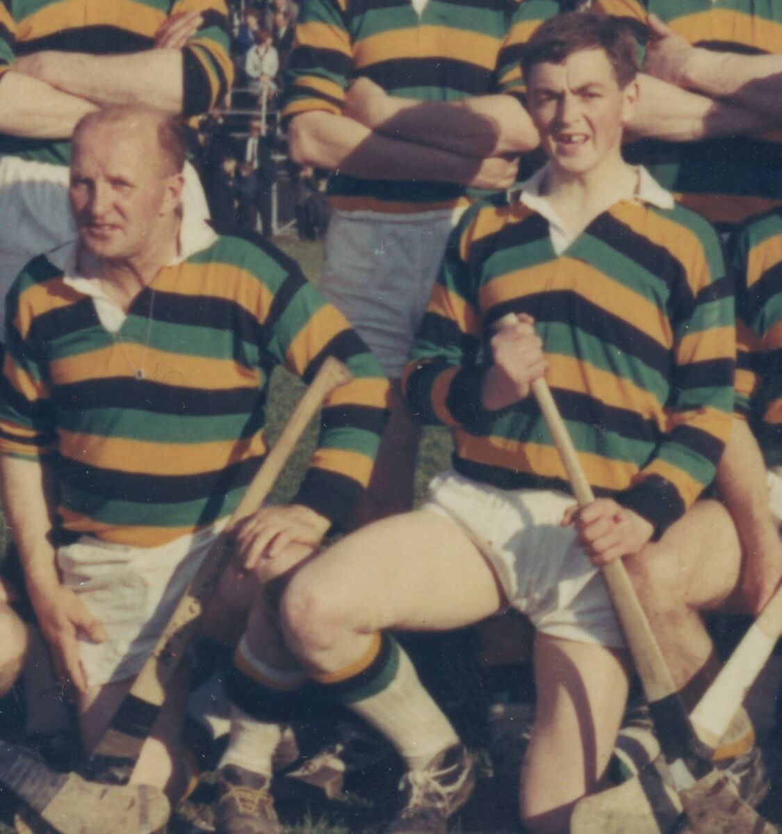 Christy Ring and his Glen Rovers colleague and friend Denis Coughlan Christy Ring and his Glen Rovers colleague and friend Denis Coughlan