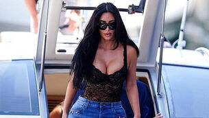 Kim Kardashian arrives in paddock as Lewis Hamilton chases Monaco success Kim Kardashian arrives in paddock as Lewis Hamilton chases Monaco success