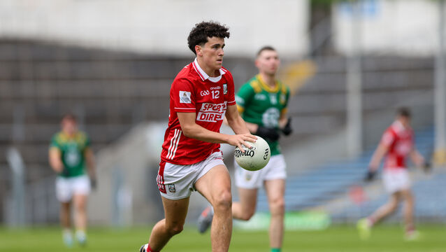 <p>Cork captain Joe Miskella in action against Meath. Picture: Diarmuid Brennan/Sportsfocus</p> <p>Cork captain Joe Miskella in action against Meath. Picture: Diarmuid Brennan/Sportsfocus</p>
