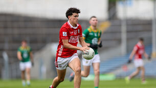 <p>Cork captain Joe Miskella in action against Meath. Picture: Diarmuid Brennan/Sportsfocus</p> <p>Cork captain Joe Miskella in action against Meath. Picture: Diarmuid Brennan/Sportsfocus</p>
