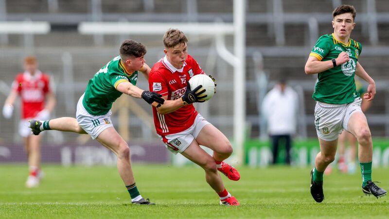 Cork's Donal Herlihy in action against Meath's Niall Smyth. Picture: Diarmuid Brennan/Sportsfocus Cork's Donal Herlihy in action against Meath's Niall Smyth. Picture: Diarmuid Brennan/Sportsfocus