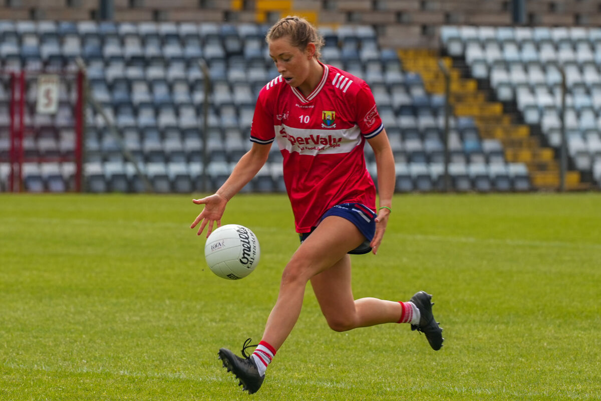 Rachel Leahy solos towards the goals. Picture: Noel Sweeney