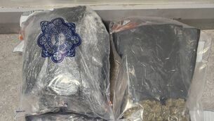 <p>Drugs seized in Cobh on Saturday as part of Operation Tara. Picture: An Garda Síochána</p>