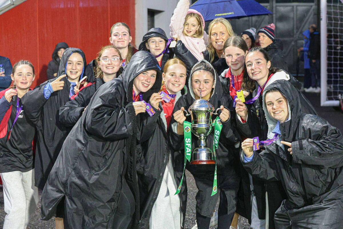 Some of the Cork U14 Gaynor cup squad who brought the Gaynor Cup directly from UL to Pairc Ui Chaoimh on Friday night. Some of the Cork U14 Gaynor cup squad who brought the Gaynor Cup directly from UL to Pairc Ui Chaoimh on Friday night.