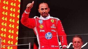 Lewis Hamilton vows to chase down leader Kimi Antonelli for rest of the season