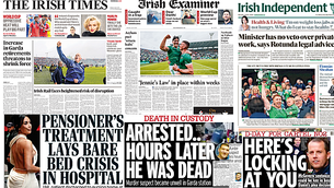 What the papers say: Monday's front pages