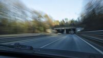 Driving too fast