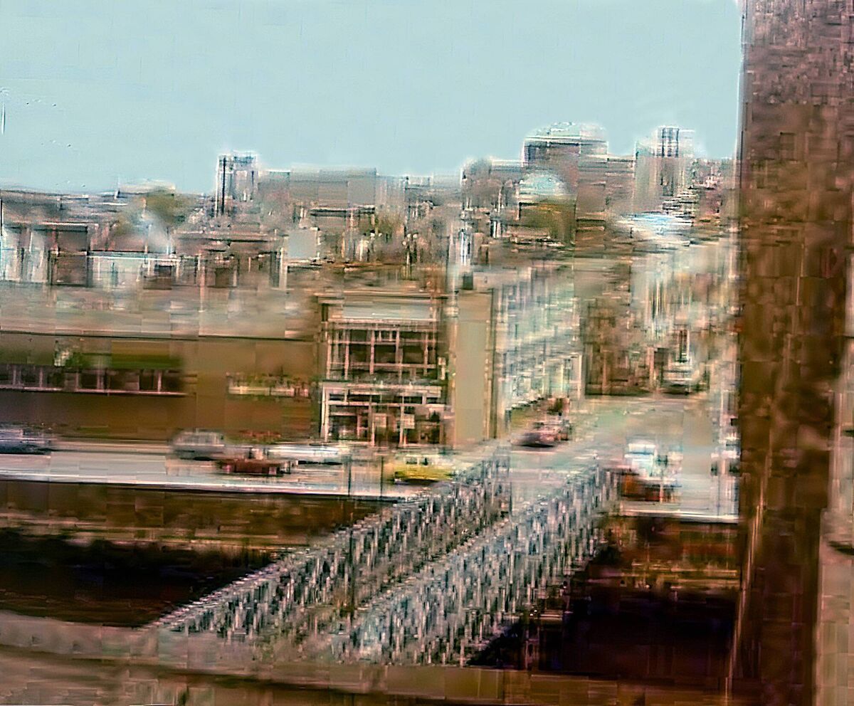 A photo of the Bailey Bridge in Cork city taken by Fintan Bloss from the roof of 15, North Mall A photo of the Bailey Bridge in Cork city taken by Fintan Bloss from the roof of 15, North Mall