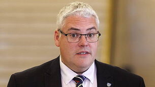 Objections to Northern Ireland centenary stone ‘hypocritical’ – DUP’s Robinson